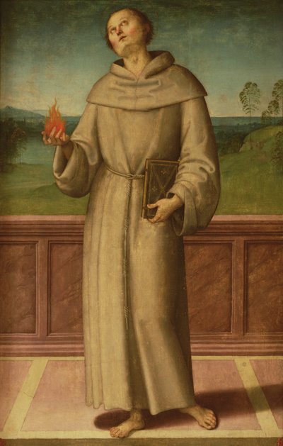 Sint Antonius van Padua door Pietro Perugino